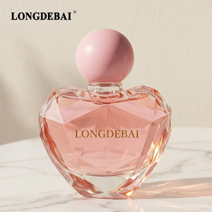 Botellas de Perfume de Vidrio Irregulares Transparentes Vacías con Pulverizador y Tapa de Bola de Plástico, de Calidad Festiva, con Cierre de Rosca, de 30ml, 50ml y 100ml - Product Image 1