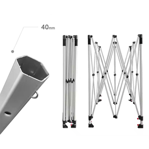 Tente d'exposition de marchandises bon marché Sunshine Tente de stand portable de marque <span class=keywords><strong>à</strong></span> impression promotionnelle avec logo <span class=keywords><strong>à</strong></span> <span class=keywords><strong>vendre</strong></span> en ligne - Product Image 6
