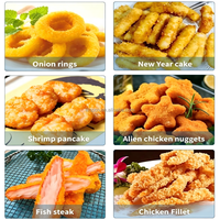 Mesin Pembuat Steak Ikan Langsung dari Pabrik, Mesin Pembuat Produk Daging, Mesin Pencetak Patty Hamburger, Mesin Pembentuk Nugget Ayam