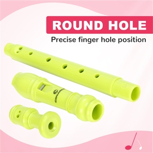 Grabadora de <span class=keywords><strong>flauta</strong></span> de 8 agujeros, armónica para principiantes, para niños, instrumento Musical de enseñanza profesional, juguete de regalo - Product Image 4