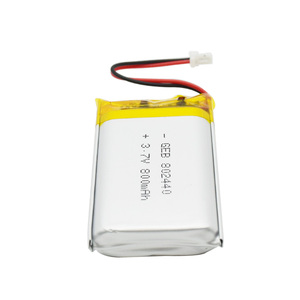 Small Rechargeable Lithium Polymer <strong>Battery</strong> 802035 802440 802540 803048 803450 803759 3.7v <strong>800mah</strong> <strong>Lipo</strong> <strong>Battery</strong> for GPS - Product Image 4