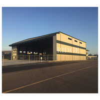 Chine Fabricant Hangar d'aéroport Bâtiment Hangar de cadre de portail en acier Hangar de 1500 M2