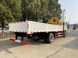 Dongfeng 6.3ton truk derek Knuckle Boom truk pengangkut 4x2 truk pengangkut 6,3 ton lengan artikulasi derek hidrolik untuk dijual - Product Image 5