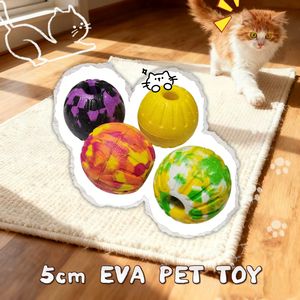 Nouveauté : balle pour chien en EVA <span class=keywords><strong>indestructible</strong></span> de 7 cm, jouet interactif pour animaux de compagnie, écologique, pour <span class=keywords><strong>les</strong></span> jeux de poursuite et le soulagement de l'ennui - Product Image 1