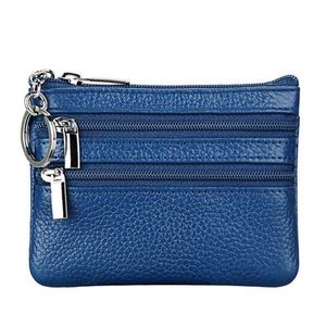 Portefeuille de téléphone classique personnalisé en cuir souple, porte-monnaie anti-RFID pour femmes et hommes, avec boucle à anneau - Product Image 2