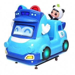 เครื่องเล่นหยอดเหรียญสำหรับเด็ก รูปแบบการ์ตูนจรวดอวกาศ เครื่องเล่นสวิงเชิงพาณิชย์สำหรับเด็ก เหมาะสำหรับห้างสรรพสินค้าและศูนย์เกม - Product Image 3