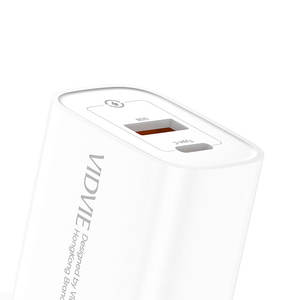 Vivie อะแดปเตอร์ชาร์จเร็ว DC 20W USB Type C สำหรับการเดินทางท่องเที่ยวแบบสหราชอาณาจักรพร้อมสายเคเบิล - Product Image 4