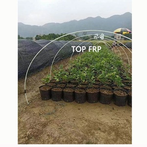 High Strength Smooth-Finish FRP Fiberglass <b>Pole</b> <b>for</b> Greenhouse <b>Garden</b> Camouflage Net Flexible Support <b>for</b> Construction Cutting - Product Image 1