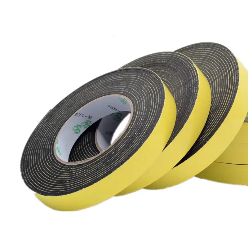 Weather Resistant Black EVA Foam Single Side Pipe Insulation Tape for Water Pipes Pipe Wrap Insulation