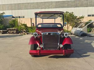 Best Selling 72V All-New Classic Electric Vintage Sightseeing Bus High Quality Scenic Area Use Vehicle - Product Image 5