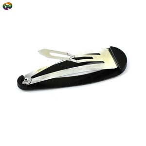 Fashion Print Water Drop Hairpin Women Girls <span class=keywords><strong>Tic</strong></span> Tac Hairclip Snap Hair Clips Side BB Clip per capelli - Product Image 4