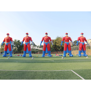 <span class=keywords><strong>Superman</strong></span> gonflable géant de 7,5 mètres de haut pour la publicité en extérieur avec cape pour les événements promotionnels de Sino Inflatables - Product Image 1