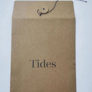 Bolsa de Embalaje Personalizada para Sobres, Bolsa de Papel Kraft para Regalos/Ropa, Sobre para Documentos con Logotipo - Product Image 5