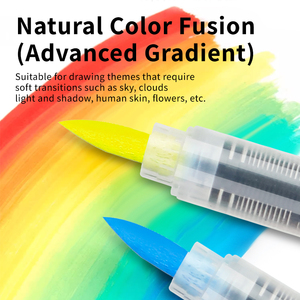 Marcadores de Pintura Acrílica <span class=keywords><strong>Permanente</strong></span> de 24/36 Colores, Rotuladores con Punta de Pincel de 6 mm <span class=keywords><strong>para</strong></span> Madera, Roca, <span class=keywords><strong>Vidrio</strong></span>, Lienzo, Piedra, Tela, Metal y Cerámica - Product Image 3