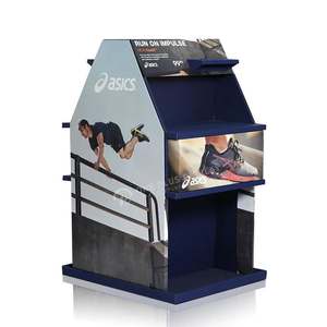 Étagère d'affichage de palette complète en carton ondulé écologique pliable pour la présentation - Product Image 5