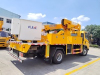 18-21m Dizel Otomatik İzoleli Bomlu Havadan Çalışma Platformu Yüksek Gerilim Bakım Aracı Isuzu Kepçeli Platform