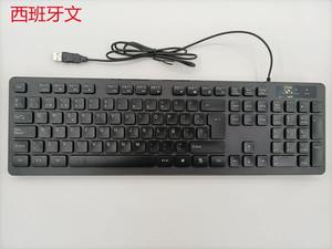 Claviers filaires professionnels en vrac, clavier AZERTY filaire pour ordinateur avec touches multimédias - Product Image 3