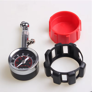 Manómetro <span class=keywords><strong>de</strong></span> Presión <span class=keywords><strong>de</strong></span> Neumáticos <span class=keywords><strong>de</strong></span> Alta Precisión, Negro/Rojo, 100 Psi, para Autos, Camiones y Motocicletas, Nuevo - Product Image 3