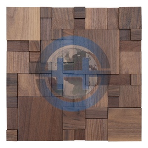 Panneaux de décoration murale décoratifs en <span class=keywords><strong>bois</strong></span> cannelé massif <span class=keywords><strong>Panneau</strong></span> mural à lamelles en <span class=keywords><strong>bois</strong></span> texturé en 3D <span class=keywords><strong>pour</strong></span> mur intérieur ou <span class=keywords><strong>extérieur</strong></span> Hôtel - Product Image 1