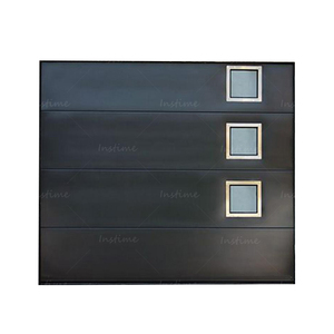 Instime Porte de garage en aluminium de haute qualité Portes de garage automatiques modernes et intelligentes pour la maison - Product Image 2