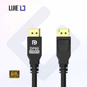 Câble DisplayPort 2.1 certifié 8K@120Hz UHBR20 Mâle-Mâle Connecteur Vidéo Haute Vitesse - Product Image 2