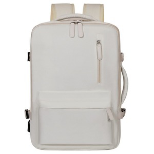 Sac à dos pour ordinateur portable personnalisé avec logo, faible MOQ, pour hommes, 18 pouces, grande capacité, imperméable, avec port USB et fermeture éclair - Product Image 6