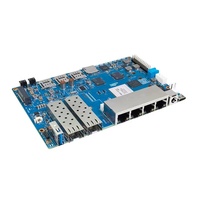 Banana Pi BPI-R4 MT7988 Placa de Desarrollo de Router de Alto Rendimiento de Código Abierto, Compatible con 2 SFP, Router Openwrt