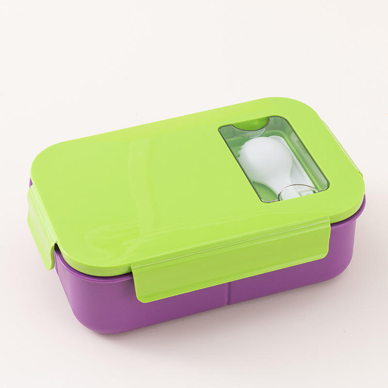 Boîte à lunch simple violette.