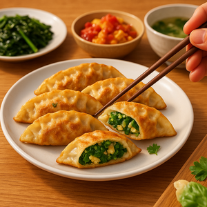 Gyoza de Pescado y Carne de Oveja Sanquan - Dumplings Chinos Congelados en Bolsa para Congeladores de Venta al por Menor para Niños - Product Image 4