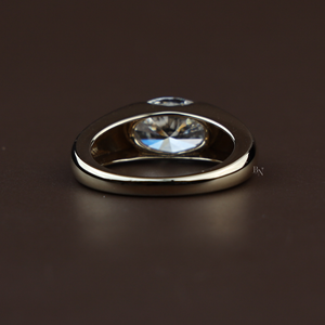 Anillo de Compromiso de Diamante Cultivado en Laboratorio de Lujo para Mujer, 2.6 Quilates, en Plata, Oro de 10K, Oro de 14K, Oro de 18K, Joyería Fina y Elegante para Novia - Product Image 2