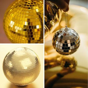 5 Pack Self Adhesive Glass Mosaic Mirror Gold Disco Tiles <b>Sticker</b> for Craft Decoration DIY Handmade Disco Ball Vase Photo Frame - Product Image 2