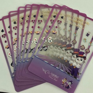 Tarjeta Transparente Coleccionable Personalizada para Hotel, Impresión Frontal y Trasera en PVC con Logotipo y Diseño Personalizados para Souvenir IP - Product Image 2