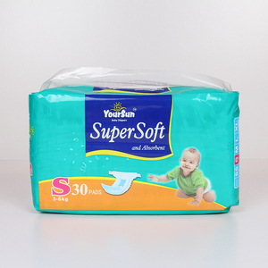 YOURSUN OEM/ODM Prix de Gros Couches Bébé Super Absorbantes Jetables en Coton Imprimées Personnalisées Écologiques Anti-Fuites 3D - Product Image 2