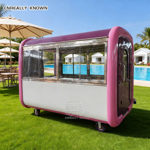 Stainless Steel Ice Cream Food Trailer Fast Pizza Food Truck CE Certified Dessert Street Food Cart - Product Image 5