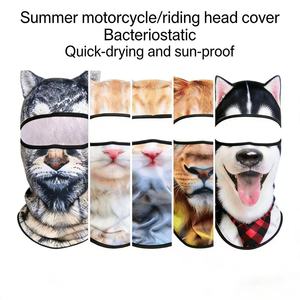 Passamontagna Sportivo Traspirante Personalizzato con Stampa 3D di Gatto per Uomo e Donna, Maschera Facciale con Orecchie - Product Image 4
