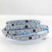 Bande LED adressable RGB3535 8mm 24V WS2812, flexible, dimmable, compatible signal SPI, contrôle individuel des pixels