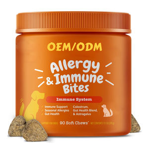 Ciwei - Masticables Orgánicos con Probióticos para el Alivio <span class=keywords><strong>de</strong></span> Alergias por Pulgas y Lamidas, Apoyo Inmunológico para Mascotas, Enzimas Digestivas para la Salud Intestinal <span class=keywords><strong>de</strong></span> <span class=keywords><strong>Perros</strong></span> y Gatos - Product Image 1