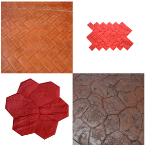 Herramientas de estampado de hormigón de caucho con patrón de piedra aleatorio a <span class=keywords><strong>precio</strong></span> de fábrica - Product Image 5