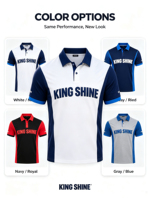 Polo personnalisé avec logo d'équipe, sublimation, imprimé, anti-plis, 100 % coton, uniforme d'entreprise, respirant, pour le sport, le travail et les événements