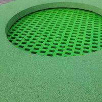 Equipo de parque de trampolín comercial Ejercicio deportivo de plástico Trampolines de salto grandes