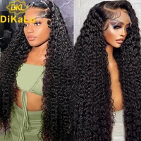 Perruque Lace Front HD 13x4 en Cheveux Vierges Brésiliens, Transparente, Pré-épilée, Sans Colle, avec Baby Hair, Ligne de Cheveux Naturelle, Anti-Chute pour Femmes