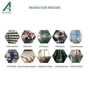 Alsafe Factory Wholesale  <span class=keywords><strong>Bouteille</strong></span> de plongée en aluminium <span class=keywords><strong>10L</strong></span> 11L 12L 15L ISO Équipement de plongée sous-marine Cylindres de plongée - Product Image 5