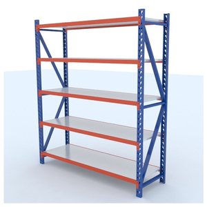 رف معدني للمستودعات في منتصف الخدمة بدون بولر ، w x 60 d x ox ah رف & units - Product Image 5