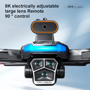 Drone A14 PRO MAX Brushless 5G <span class=keywords><strong>WiFi</strong></span>, portée 500m, définition de point de repère, filtre beauté, évitement d'obstacles, 720p pour photographie aérienne - Product Image 5
