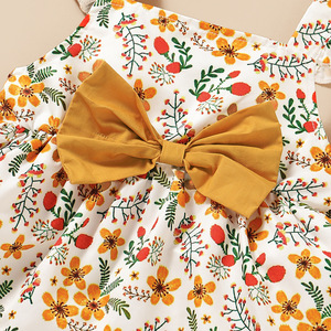 Conjuntos de Ropa para Bebés Niñas a Precio de Fábrica, Lindos Conjuntos de Tres Piezas con Lazo, Ropa de Verano para Bebés Niñas - Product Image 3