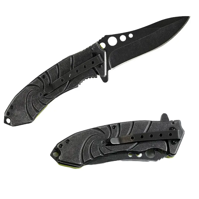 High-quality high-hardness outdoor camping sharp folding knife for cutting meat and fruit