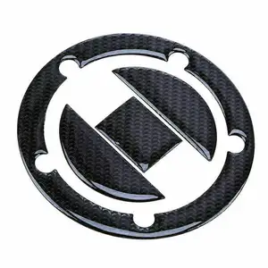 High Quality Carbon Fiber Fuel Cover Protector Pad Sticker for Suzuki GSXR 600 750 1000 1300 Hayabusa