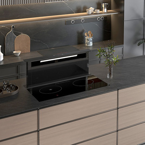 Exclusivo Transfronterizo |   <span class=keywords><strong>Campana</strong></span> Extractora <span class=keywords><strong>de</strong></span> Cocina Eléctrica <span class=keywords><strong>de</strong></span> Exportación para Comercio Exterior, con Control Táctil, Oculta en la <span class=keywords><strong>Encimera</strong></span>, con Elevación Automática, Flujo <span class=keywords><strong>de</strong></span> Aire <span class=keywords><strong>de</strong></span> 21 m/min - Product Image 1