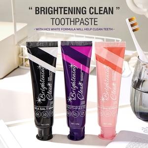 <span class=keywords><strong>Dentifricio</strong></span> all'ingrosso al sale marino, menta e pesca bianca per alito fresco, anti-allergico, protezione gengivale, riparatore e sbiancante - Product Image 1