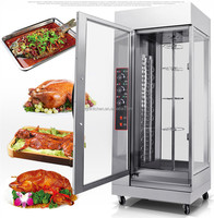 Four à rôtir électrique commercial pour poulet, machine à rôtir
